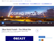 Tablet Screenshot of cgradproject.com